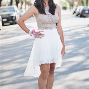 High Low Prom Two-Piece Dress